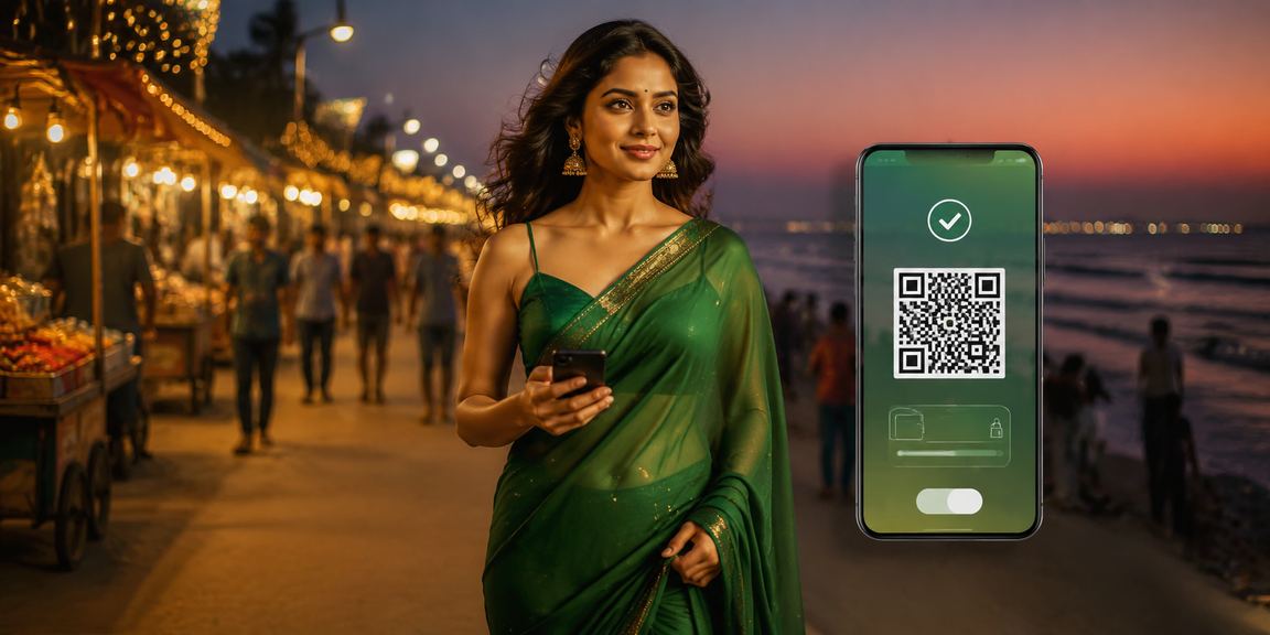 Indian player enjoying mobile live casino betting experience on 60x